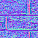 Sample Brick Normal Map Texture.