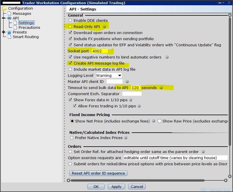 Attached picture API Settings.PNG